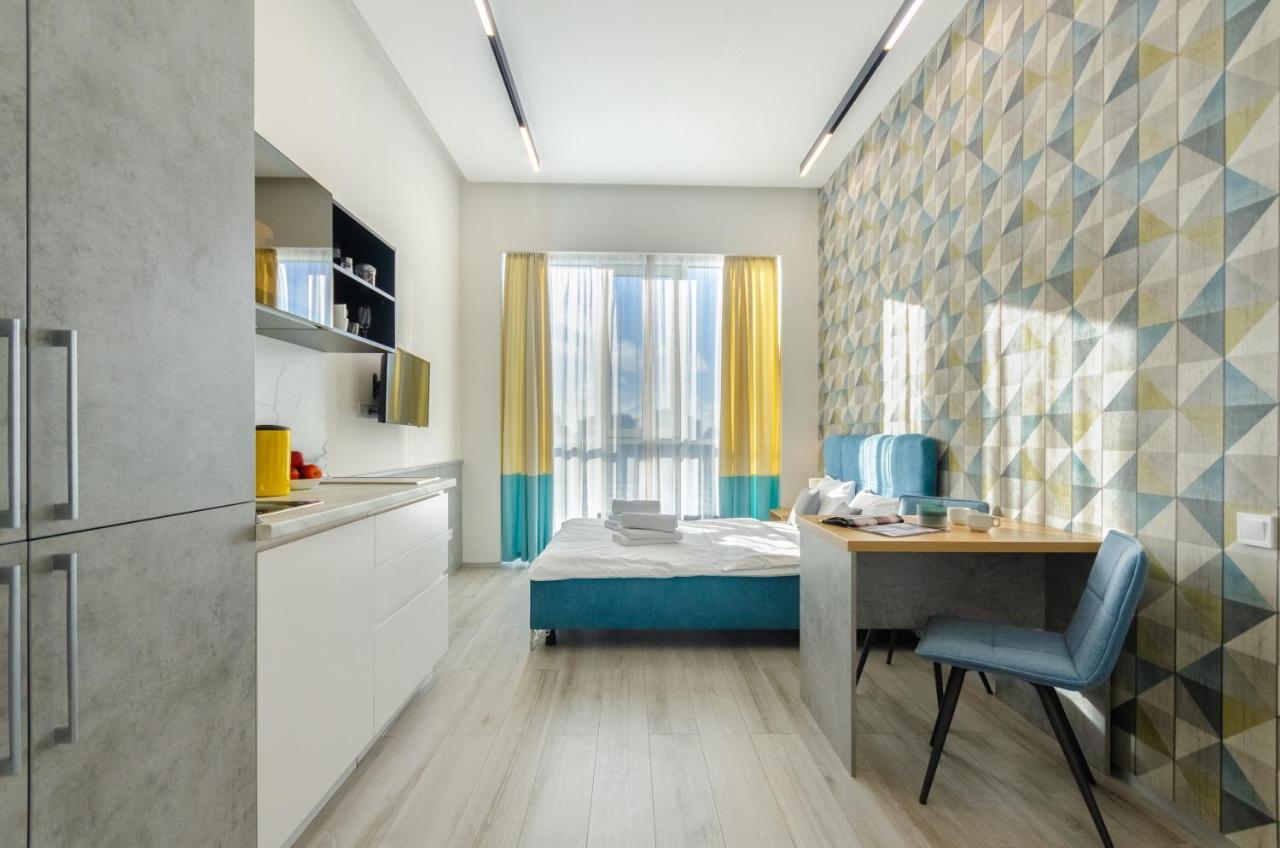 New Apartment Near Railway Station 1A เคียฟ ภายนอก รูปภาพ