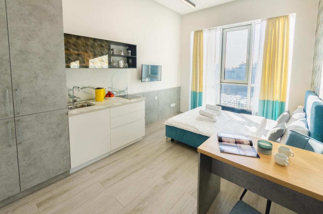 New Apartment Near Railway Station 1A เคียฟ ภายนอก รูปภาพ