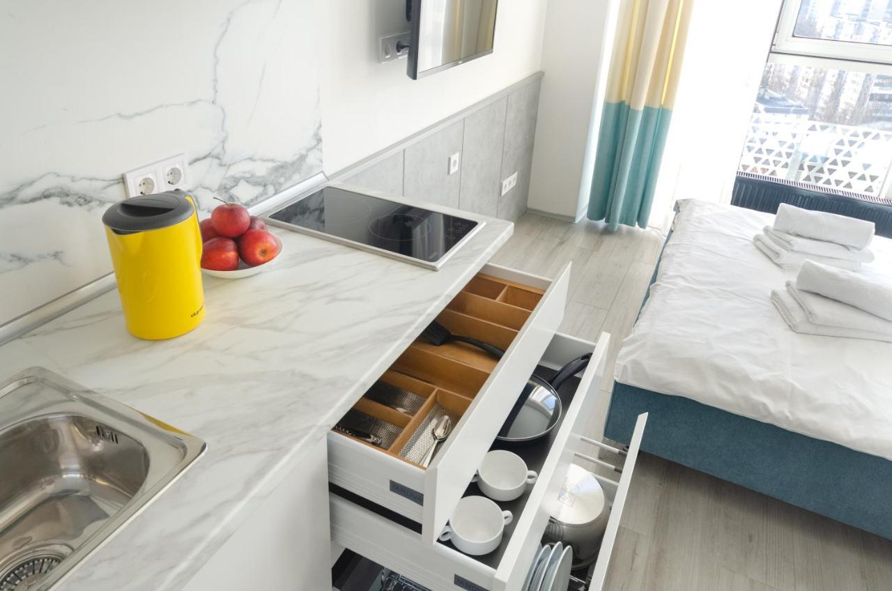 New Apartment Near Railway Station 1A เคียฟ ภายนอก รูปภาพ