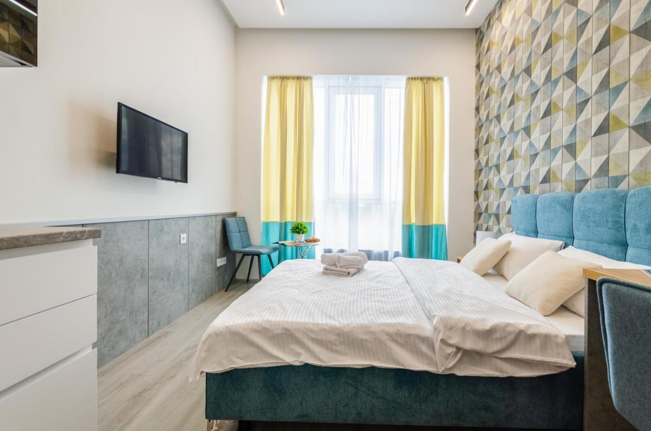 New Apartment Near Railway Station 1A เคียฟ ภายนอก รูปภาพ
